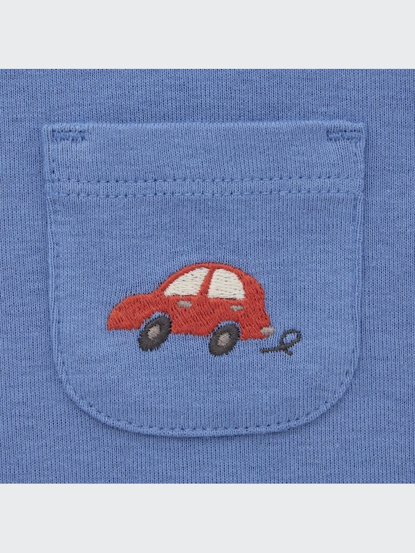 Cotton Crew Neck Long-Sleeve T-Shirt