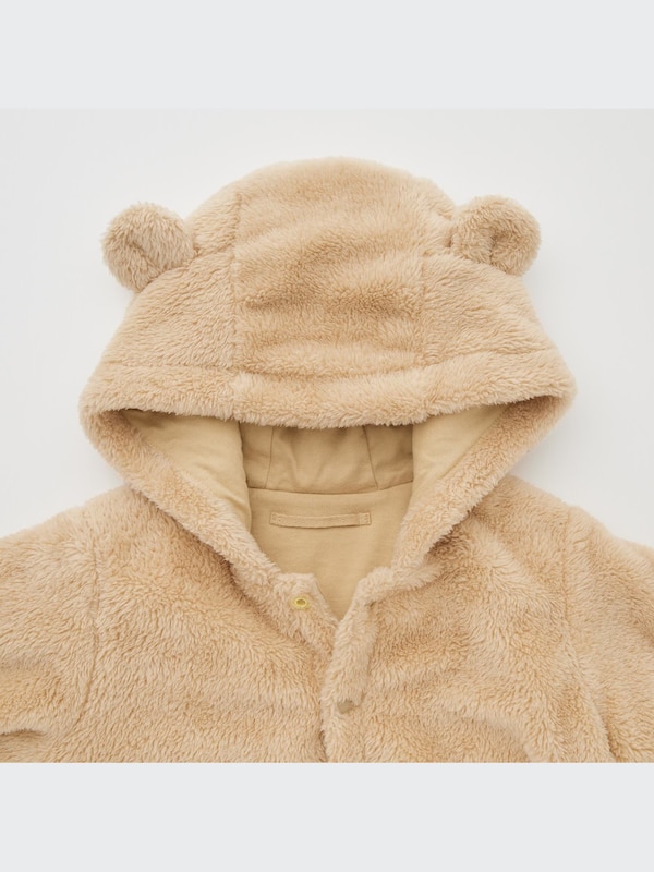 Fluffy Yarn Fleece One Piece Outfit