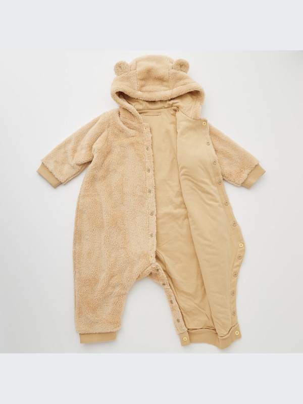 Fluffy Yarn Fleece One Piece Outfit