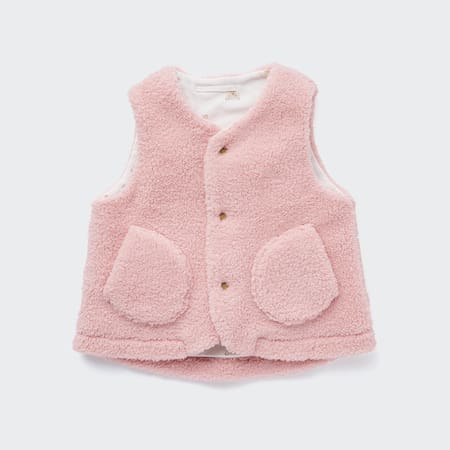 Toddler Pile Lined Fleece Vest