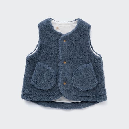 Toddler Pile Lined Fleece Vest