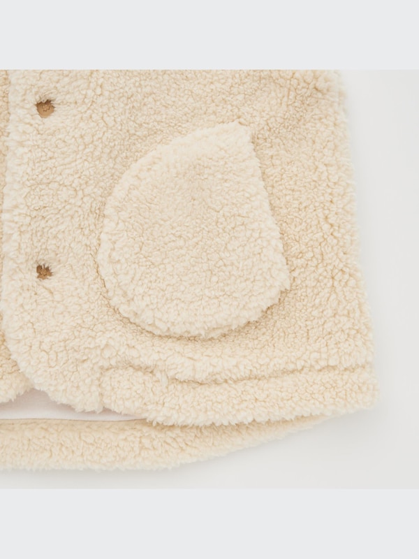 Pile-Lined Fleece Reversible Vest
