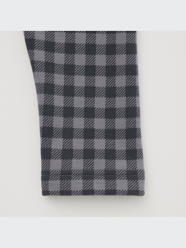 Fleece Leggings | Checked
