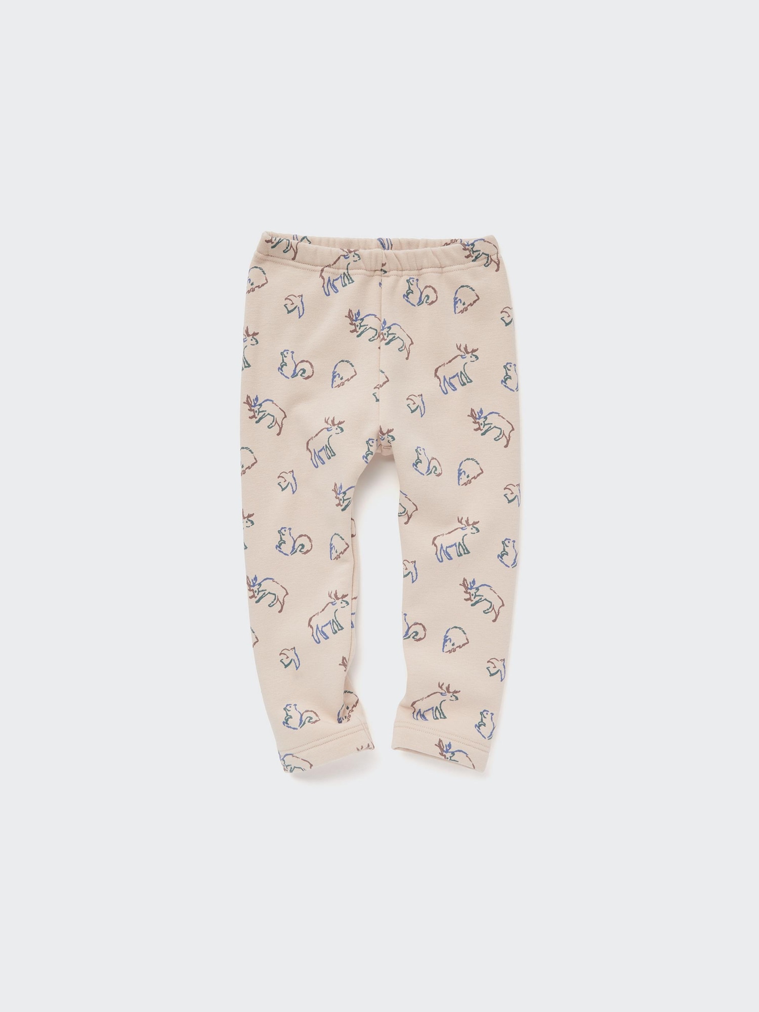 Babies Toddler Fleece Leggings Animals UNIQLO GR