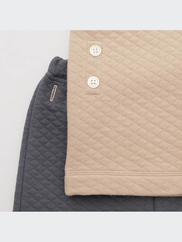 Quilted Long Sleeve Pyjamas