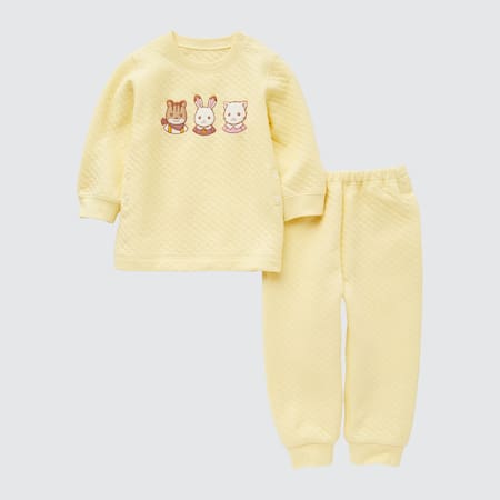 Toddler My Favorite Toys Quilted Long Sleeved Pyjamas (Sylvanian Families)