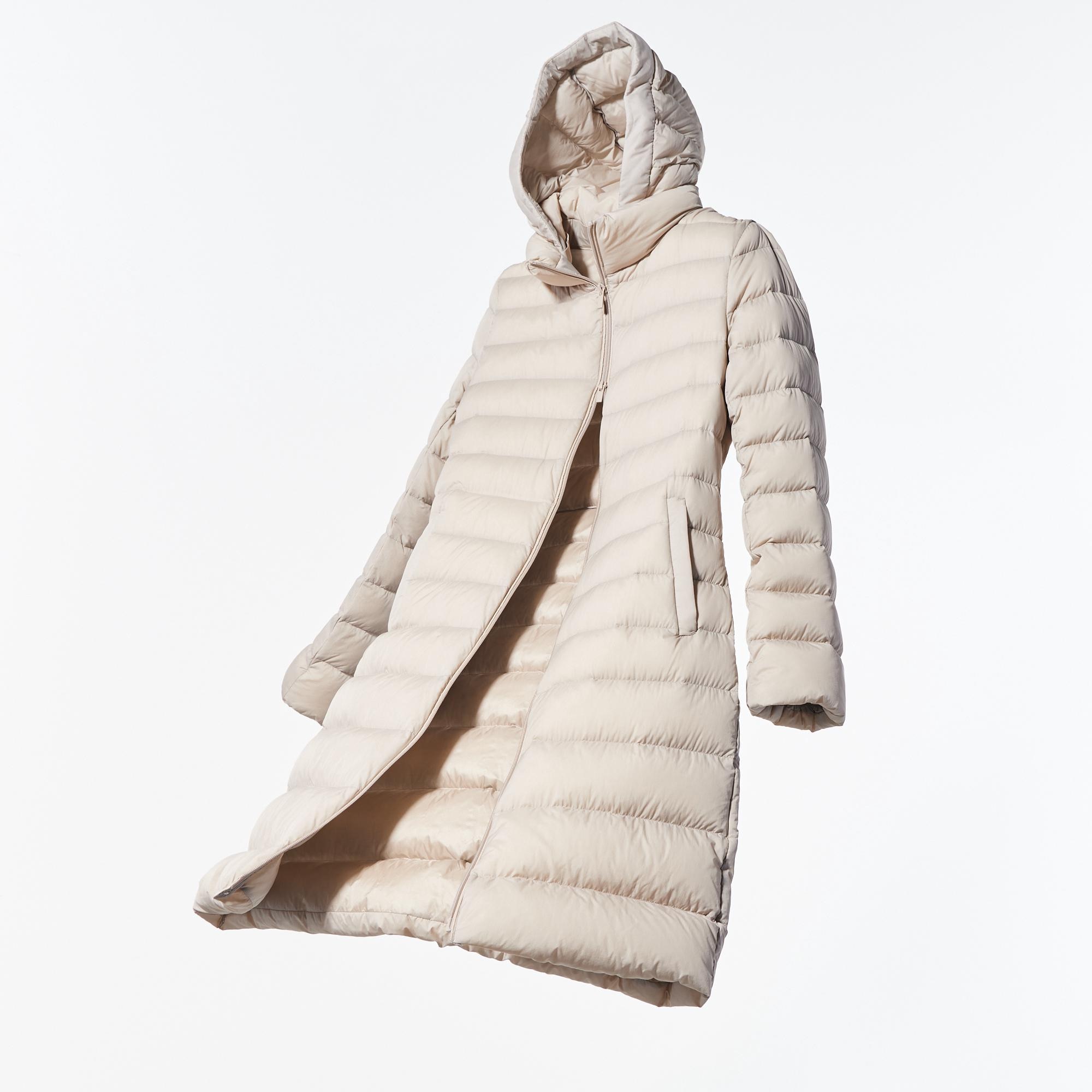 Ultra light hotsell down long coat