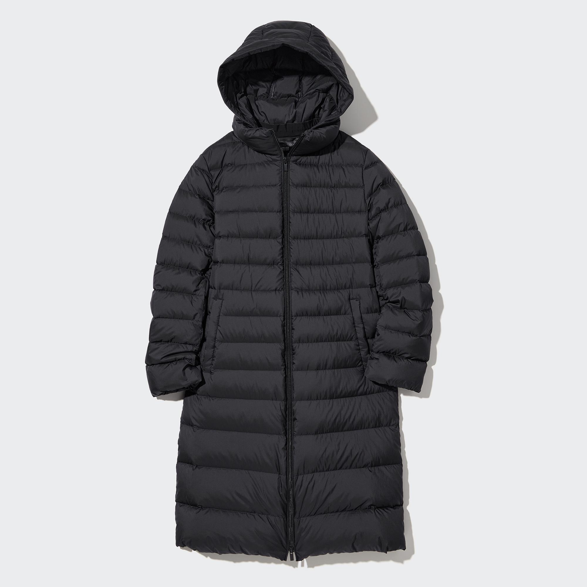 Ultra light down hooded clearance coat uniqlo