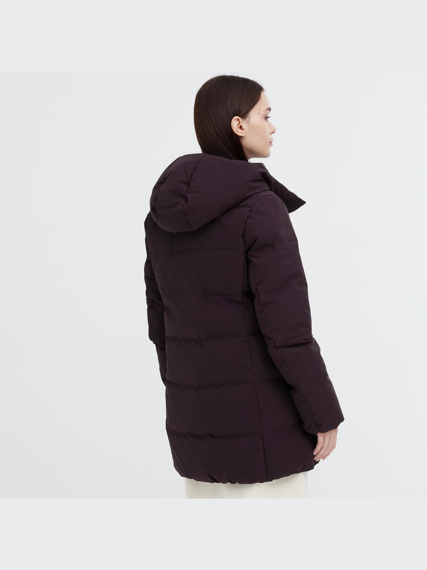 Seamless Down Daunenmantel kurz fur Damen UNIQLO DE