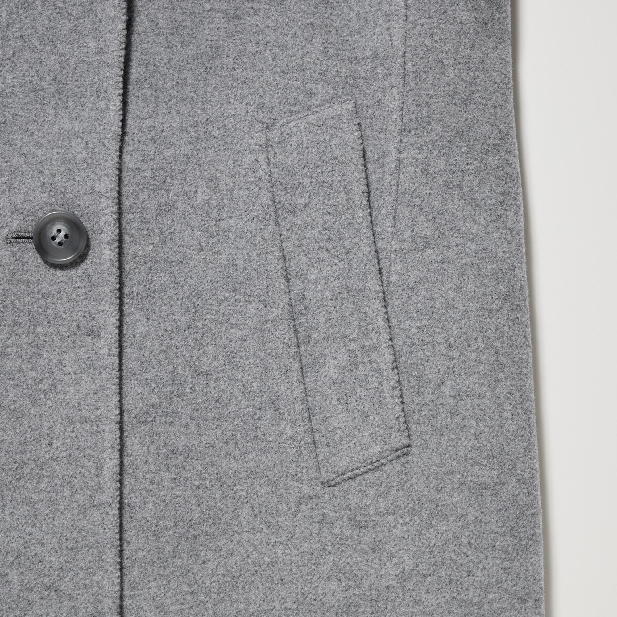 Wool Blend Short Coat UNIQLO