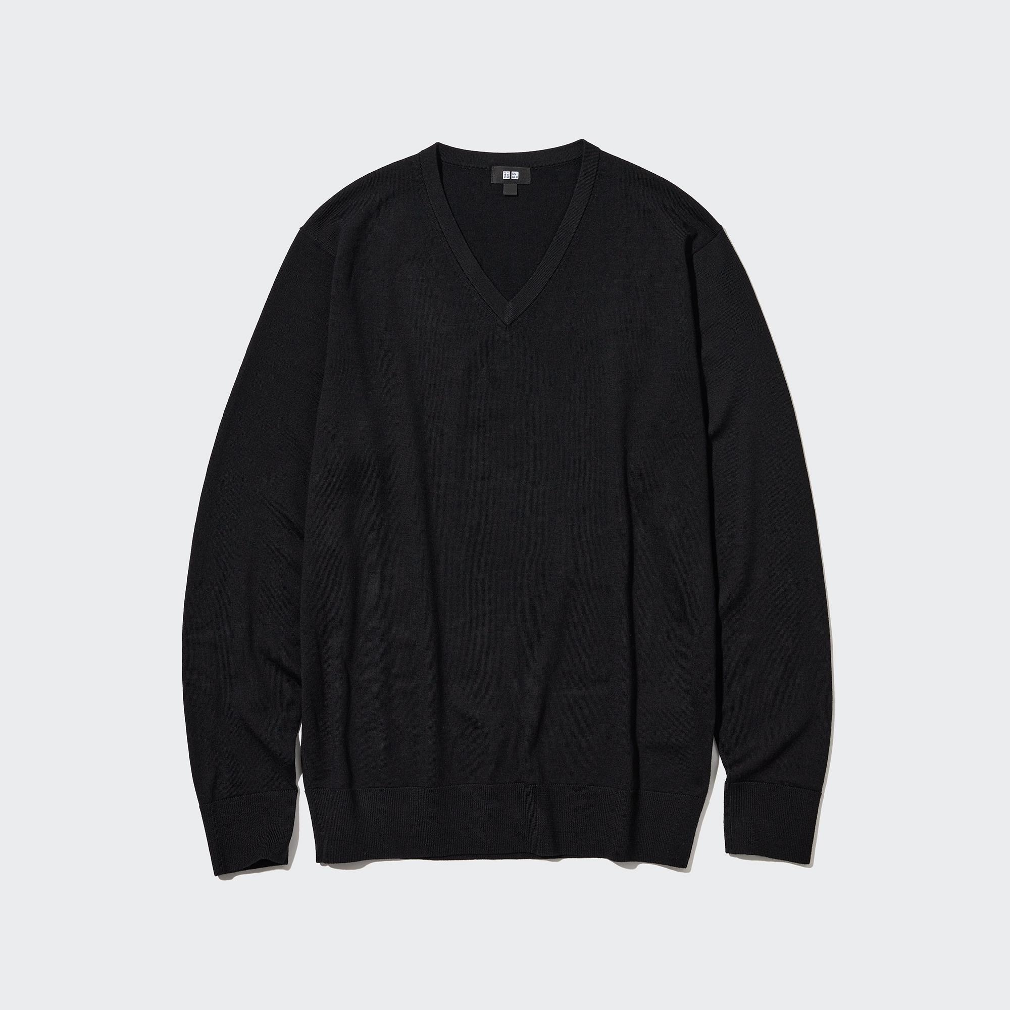 Pull laine homme discount uniqlo