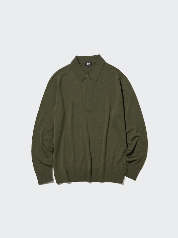 100% Merino Knit Polo
