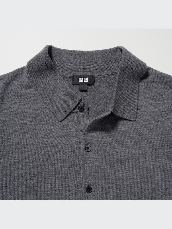 Merino Polo Shirt | Long Sleeve
