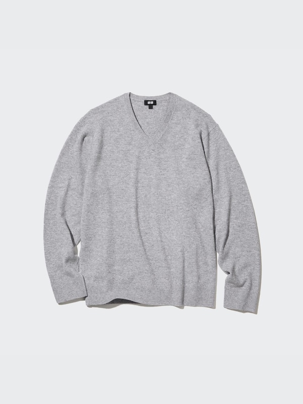 Cashmere V Neck Jumper