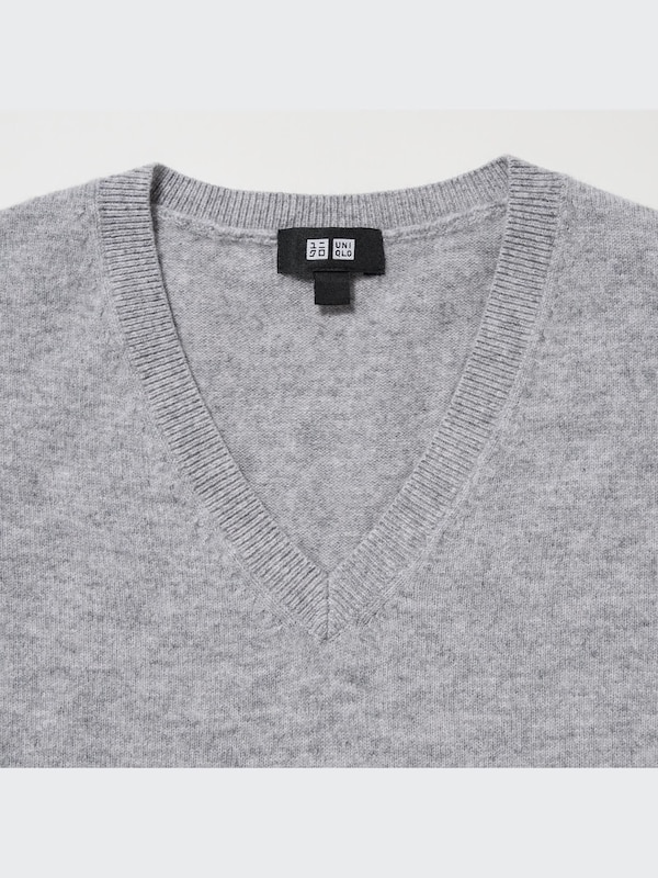 Cashmere V Neck Jumper