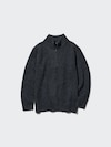 Soufflé Yarn Half-Zip Jumper