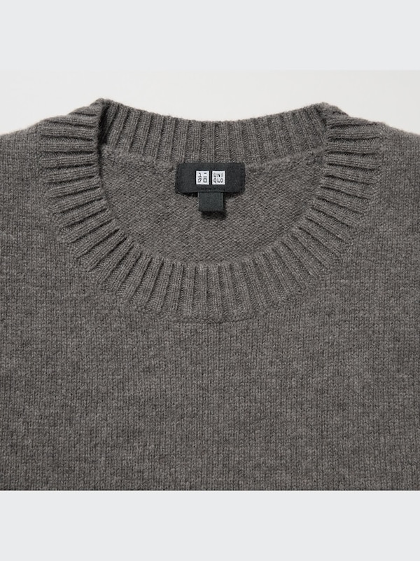 Premium Lambswool Crew Neck Sweater (Argyle)