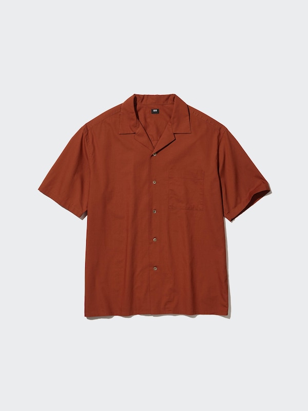 Men's Casual Shirt (Short Sleeve, Open Collar) UNIQLO SE