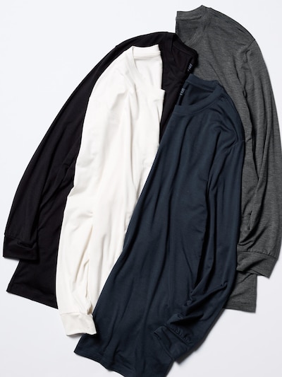 HEATTECH Crew Neck Long-Sleeve T-Shirt