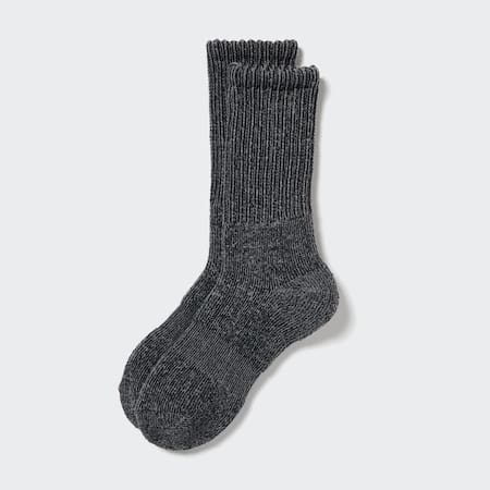 HEATTECH Soft Pile Ribbed Thermal Socks