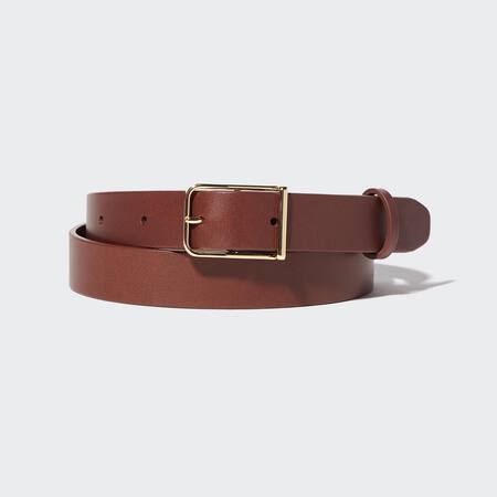 Rounded Square Buckle Belt