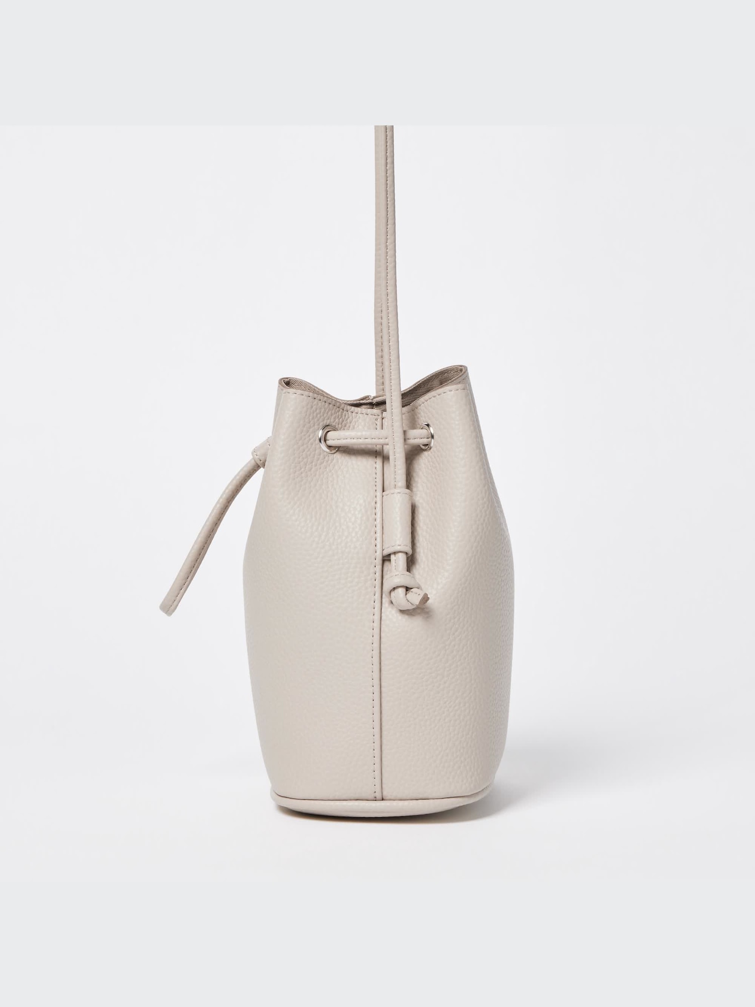 Faux-Leather Drawstring Mini Shoulder Bag | UNIQLO US