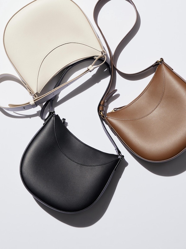 Faux-Leather One Handle Bag