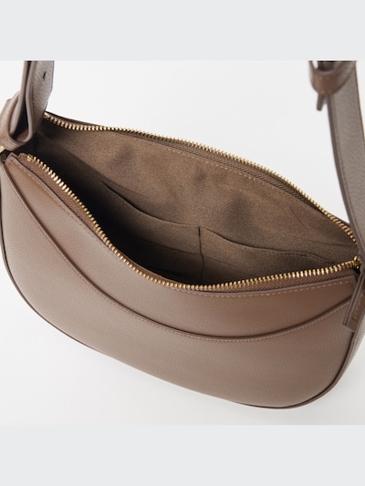 Faux-Leather One Handle Bag
