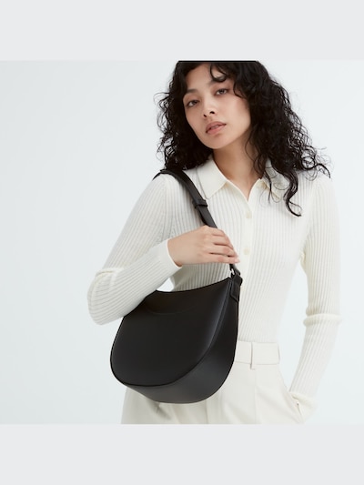 Faux-Leather One Handle Bag