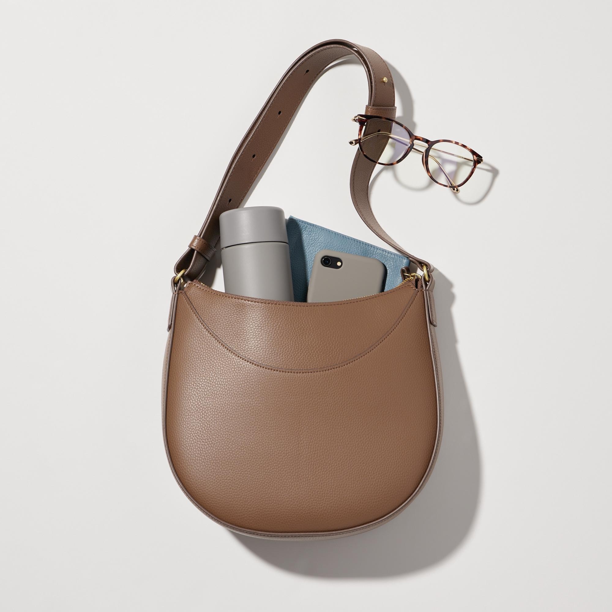 WOMEN'S FAUX LEATHER ONE HANDLE BAG | UNIQLO CA