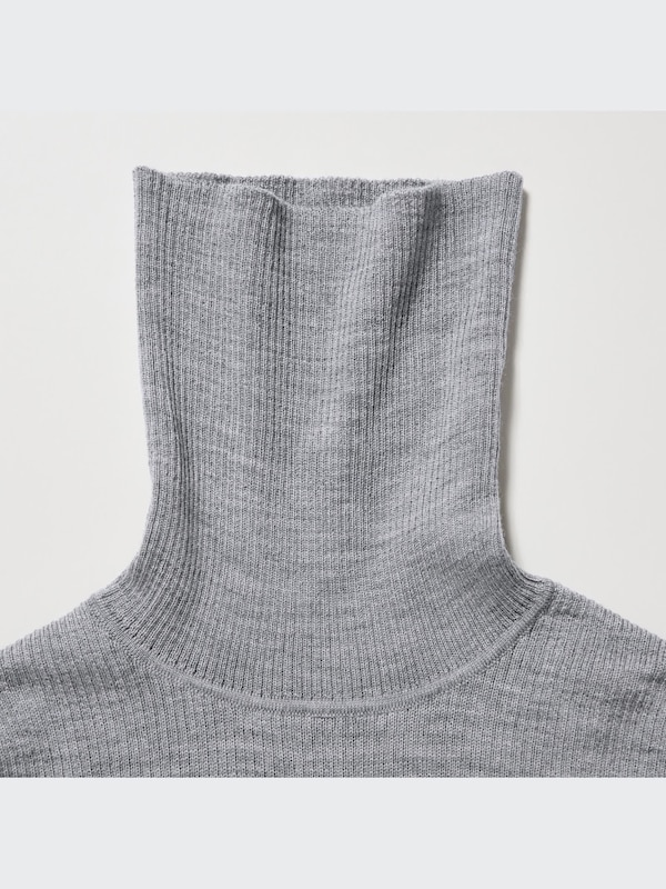 Merino Ribbed Turtleneck Jumper