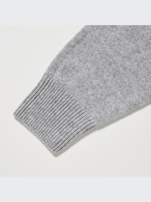 Premium Lambswool Crew Neck Long-Sleeve Sweater