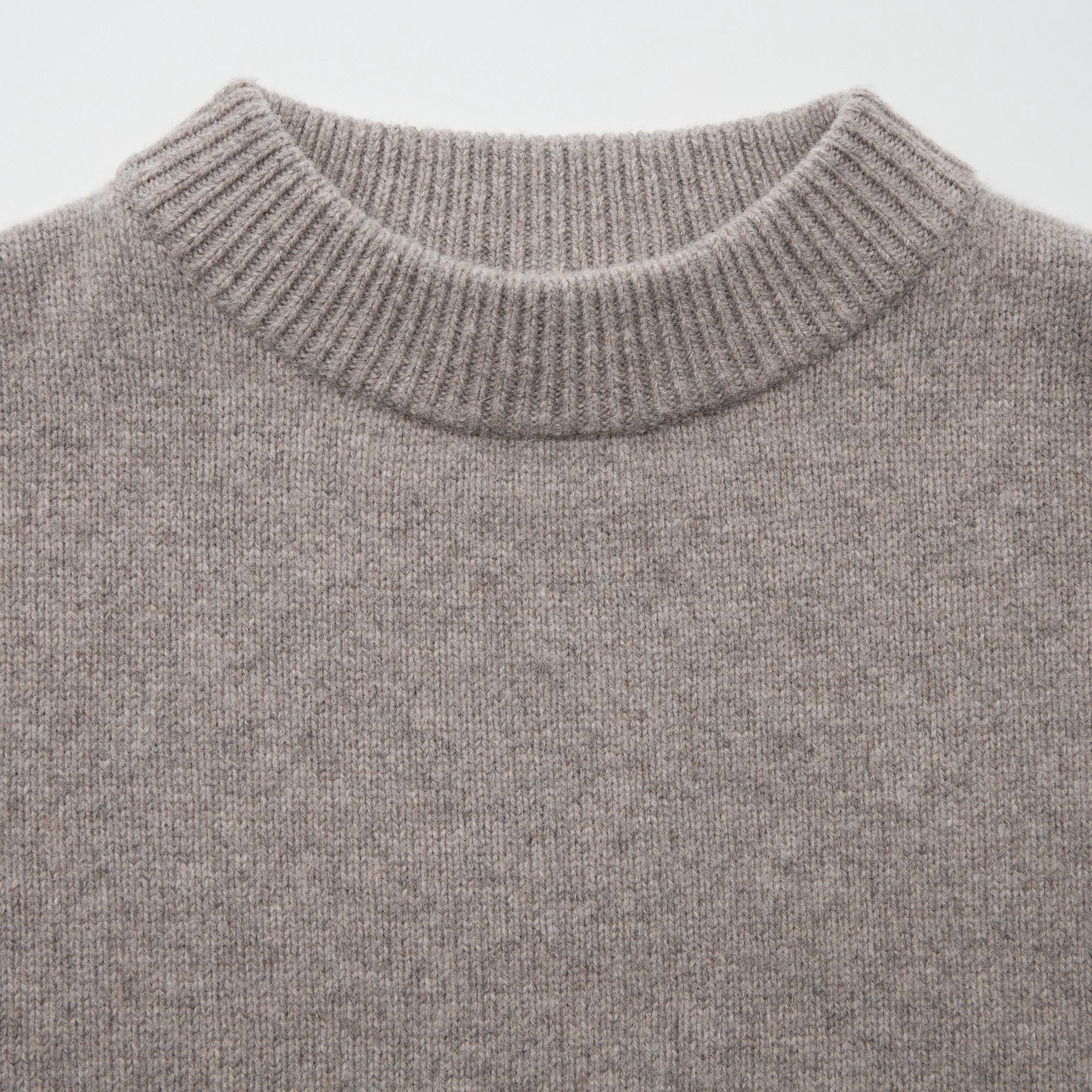 PREMIUM LAMBSWOOL LOW GAUGE CREW NECK SWEATER