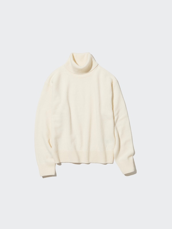 Pull en Laine Premium à Col Roulé