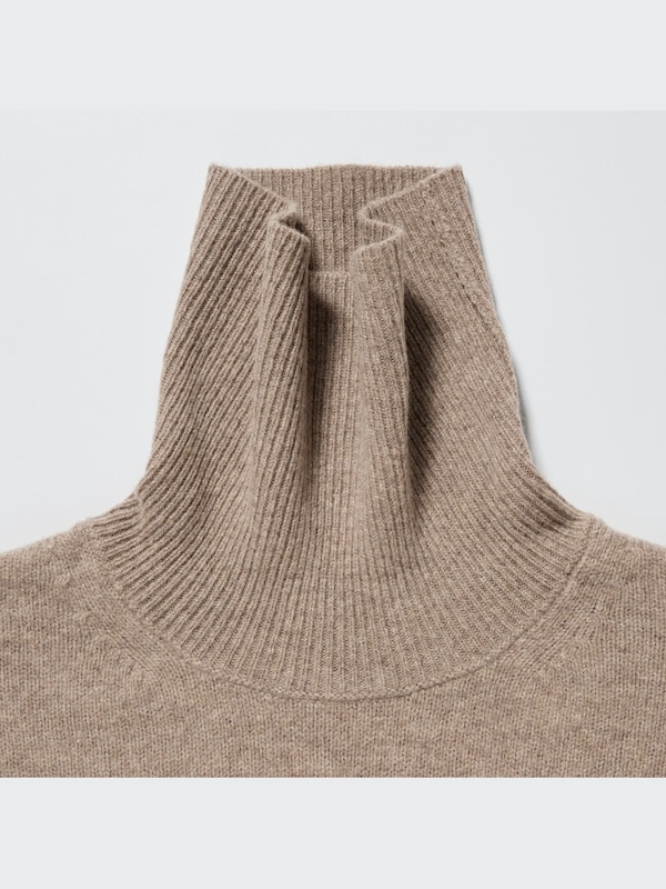 Pull en Laine Premium à Col Roulé