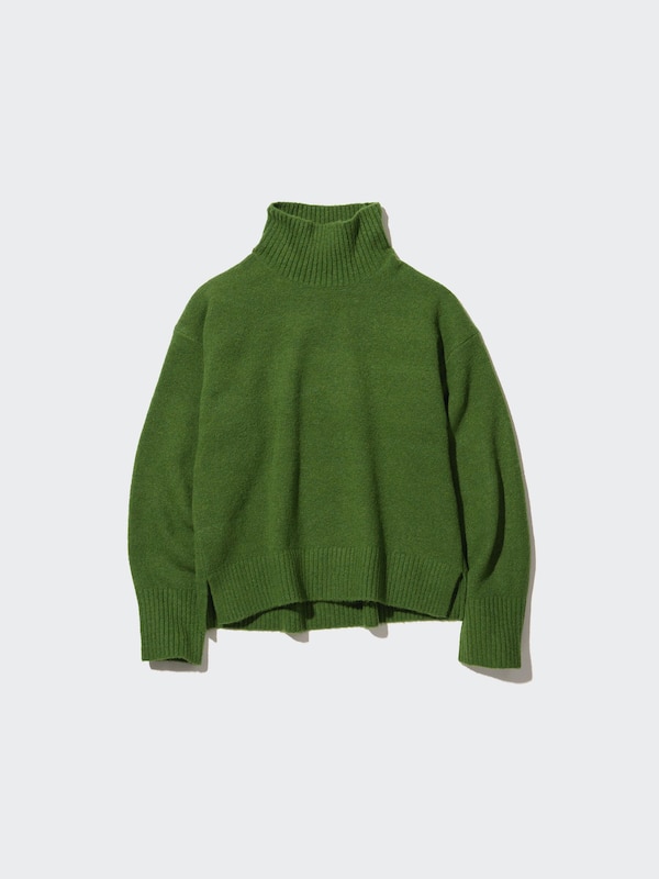 Soufflé Yarn High Neck Jumper