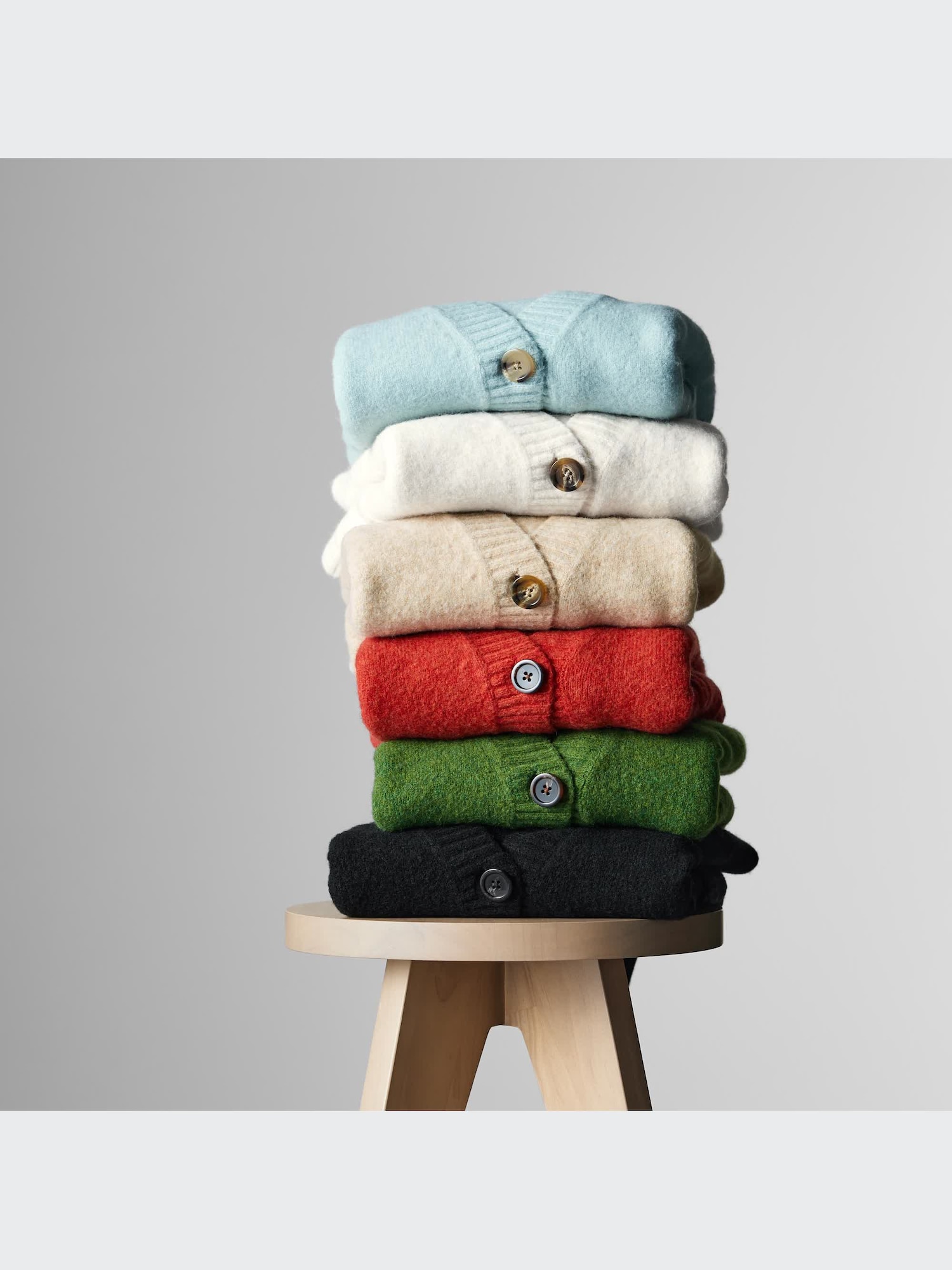 ユニフォームエクスペリメント LOW GAUGE KNIT CARDIGAN 4 Multi Knit Cardigan | STUDIO SEVEN (スタジオ セブン)