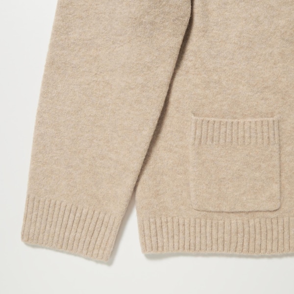 Souffle Yarn Short Cardigan | UNIQLO US