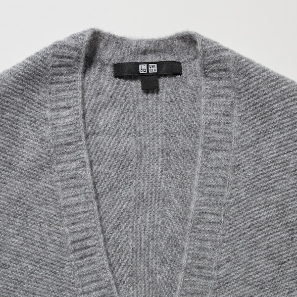 3D Knit Souffle Yarn Cardigan | UNIQLO US