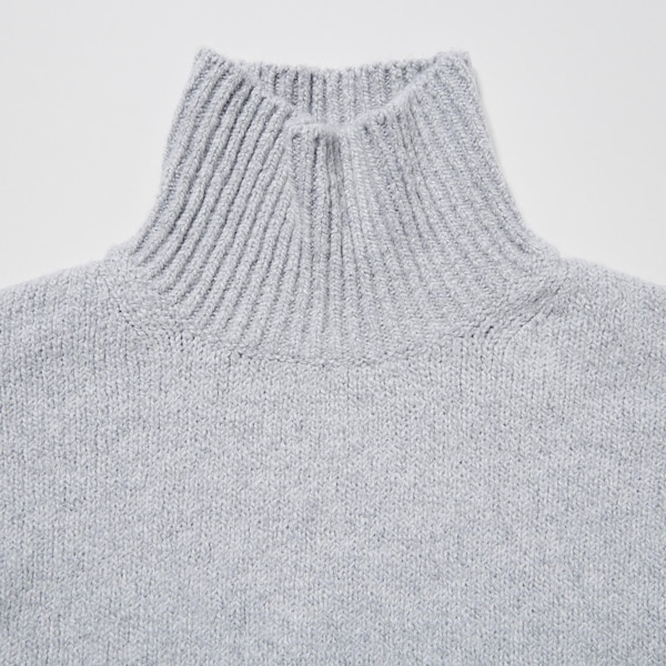 Soft Knit High Neck Long-Sleeve Sweater | UNIQLO US