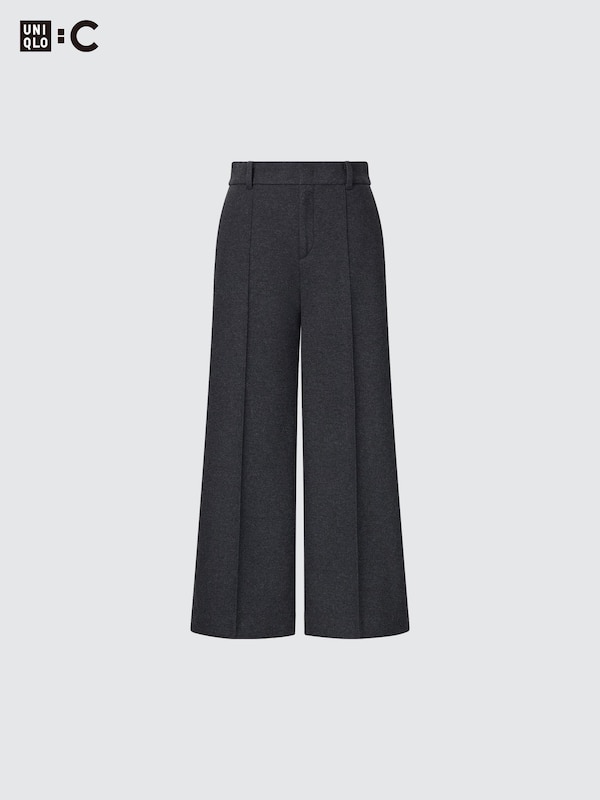 BRUSHED JERSEY CROPPED PANTS