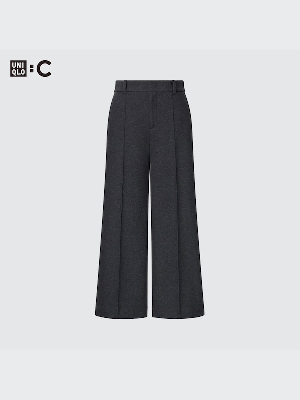 Brushed Jersey Cropped Pants