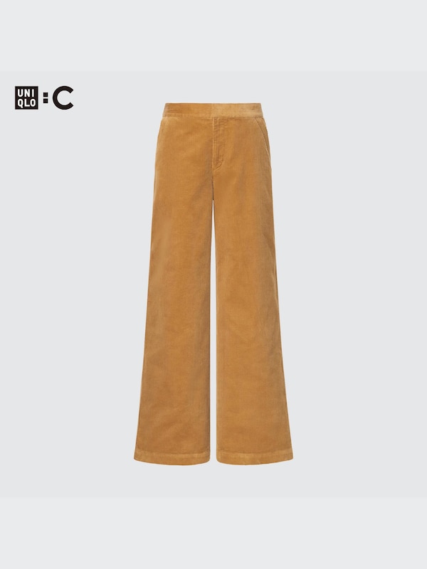 Corduroy Wide Pants