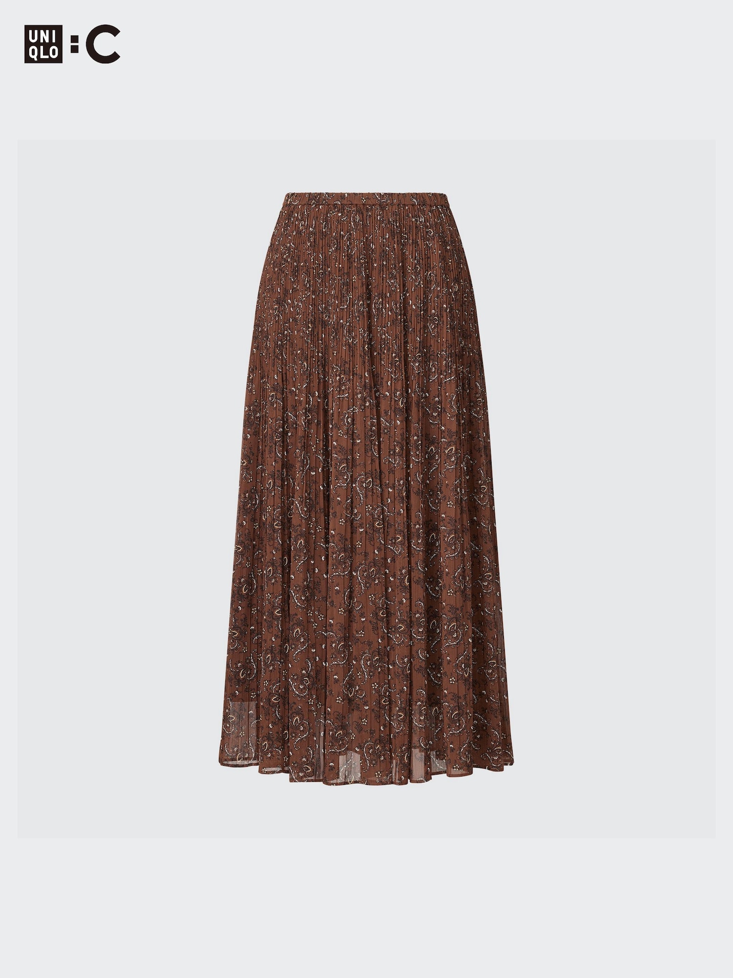 Chiffon Pleated Skirt | UNIQLO US