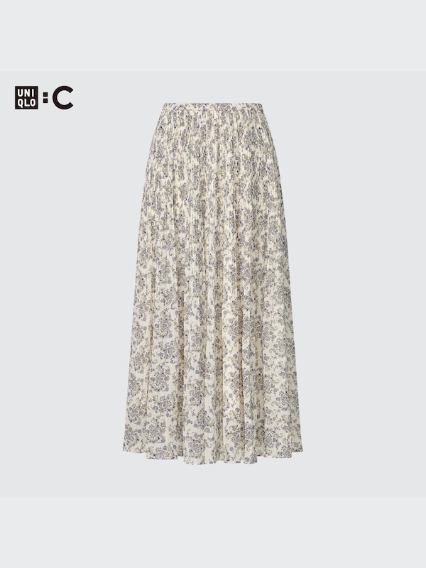 Chiffon Pleated Skirt