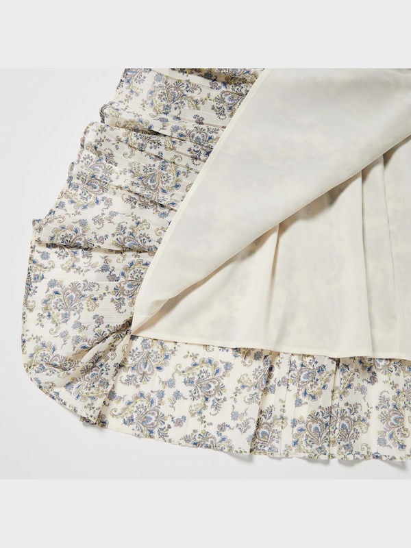 Chiffon Pleated Skirt