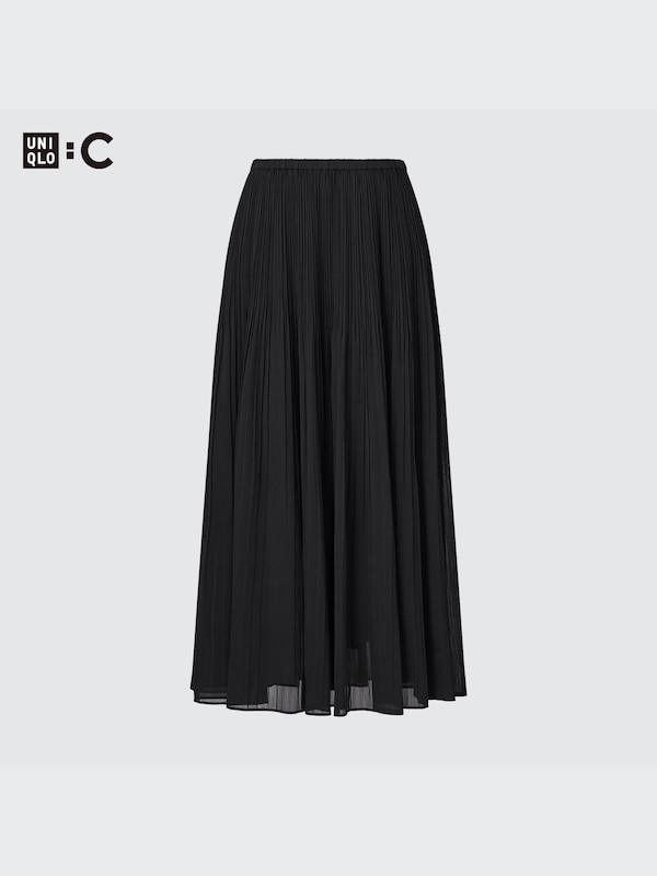 Chiffon Pleated Skirt