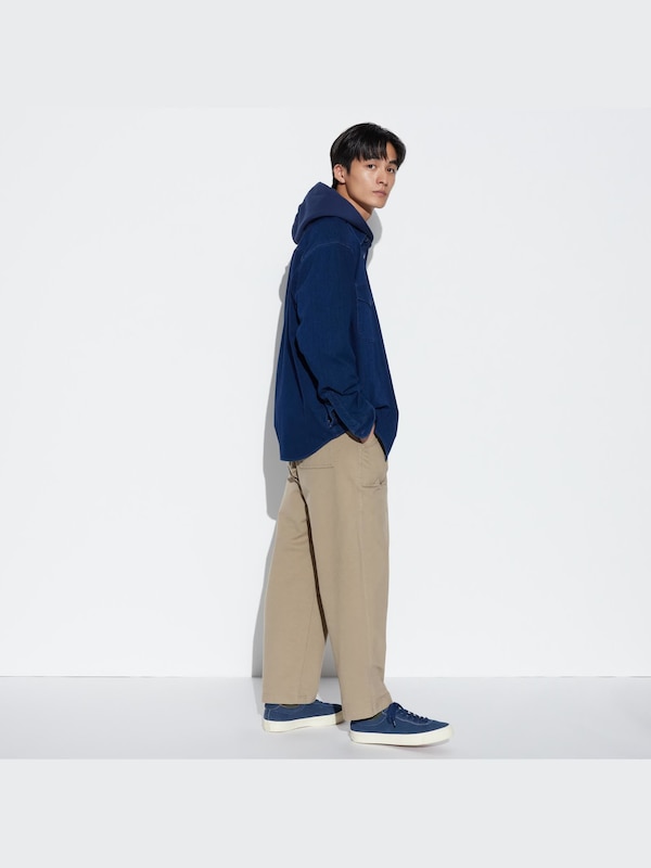 Washed Jersey Ankle Pants