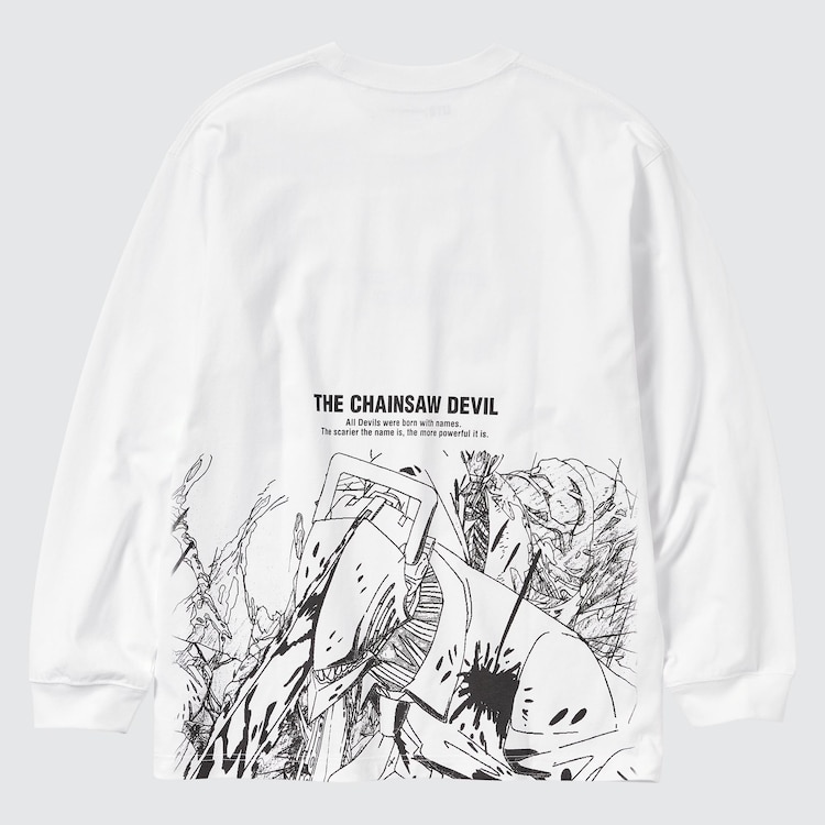 Chainsaw Man × Kosuke Kawamura UT (Oversized Short-Sleeve Graphic T-Shirt) (Makima) | Black | 3XL | Uniqlo US