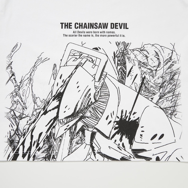 Chainsaw Man × Kosuke Kawamura UT (Oversized Short-Sleeve Graphic T-Shirt) (Makima) | Black | 3XL | Uniqlo US